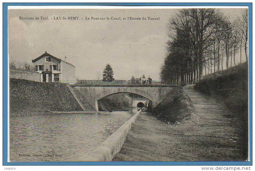 54 - LAY-SAINT-REMY --  Le Pont Sur Le Canal Et..... - Vandoeuvre Les Nancy