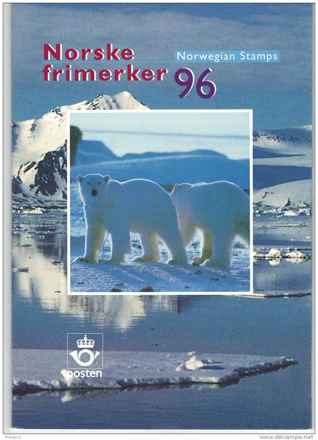 NORVEGE Année 1996 ** Dans Son Livret Des Postes D´origine Avec FDC Bonne Année - Ganze Jahrgänge