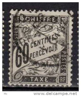 France Taxe N°  21 Oblitéré °  . - 1859-1959 Oblitérés