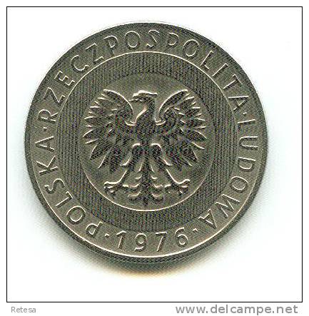 POLEN  20 ZLOTYCH  1976 - Pologne