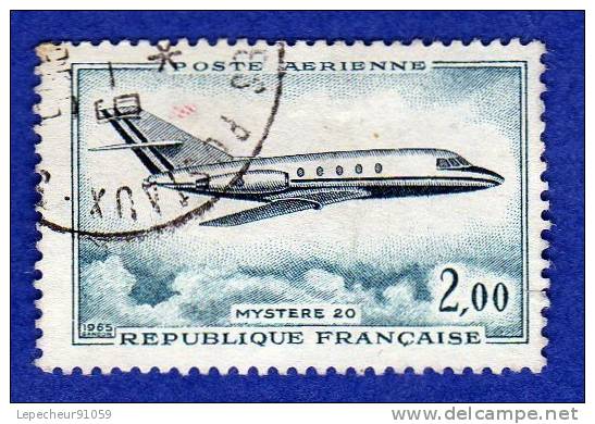 France Y&t : P.A. N° 42 - 1960-.... Matasellados