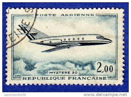 France Y&t : P.A. N° 42 - 1960-.... Oblitérés