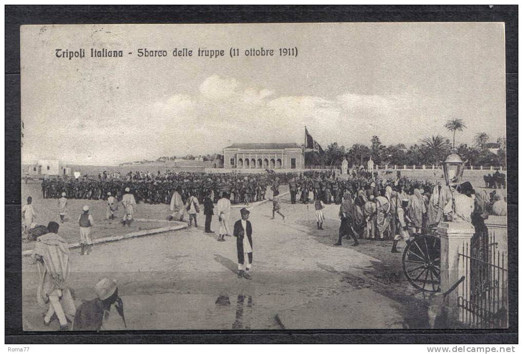 VER23 - LIBIA Da TRIPOLI DI BERBERIA 7/1/1912 Per La Francia . - Bureaux D'Europe & D'Asie