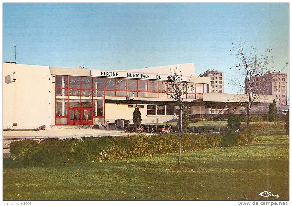 Seine Saint Denis , Bondy La Piscine Municipale  , Ed Photo Cim - Bondy