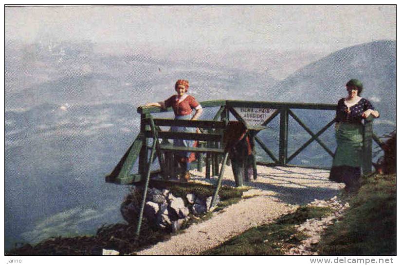 Austria-Niederosterreich, Rax-Vilma Von Haid, Aussicht Beim Ottohaus 1937, Amateuraufnahme, Gelaufen Nein - Raxgebiet
