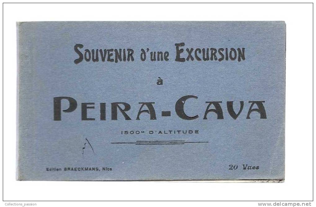 Cp, 06, Peira-Cava, Souvenir D'une Excursion, Carnet De 20 Cp (Reste 12 Cp) - Autres & Non Classés