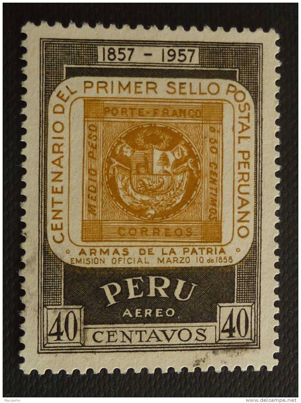 Pérou, 1957, Michel 560 Obl. - Peru