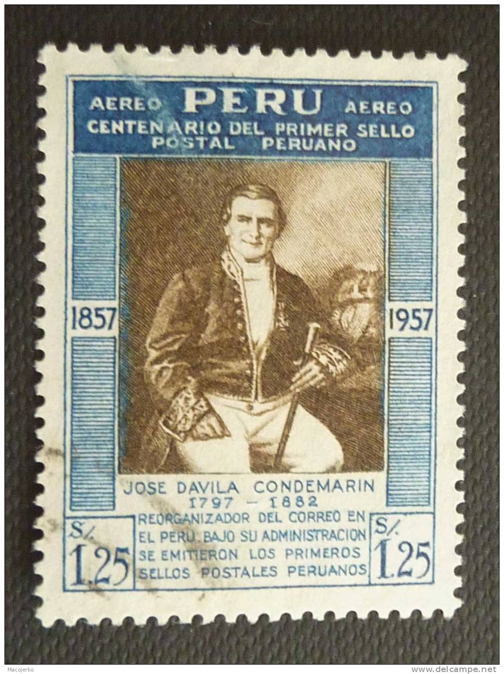 Pérou, 1957, Michel 561 Obl. - Peru