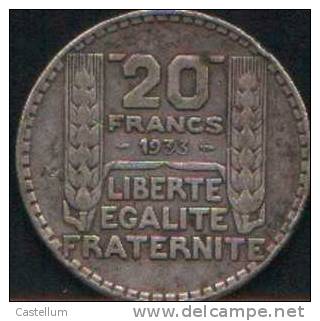 PIECES DE 20 FRANCS- 1933- ALGERIE - Algerien