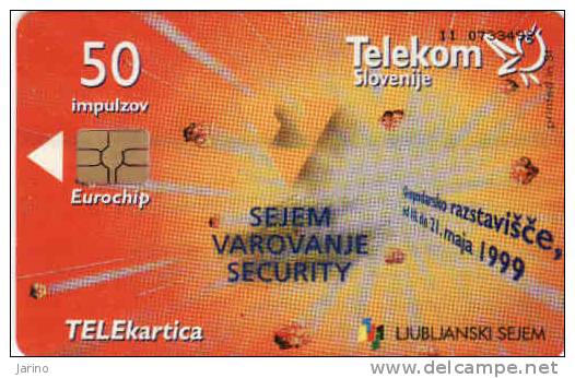 Slowenien, Chip, Security, Small Tirage - Slowenien