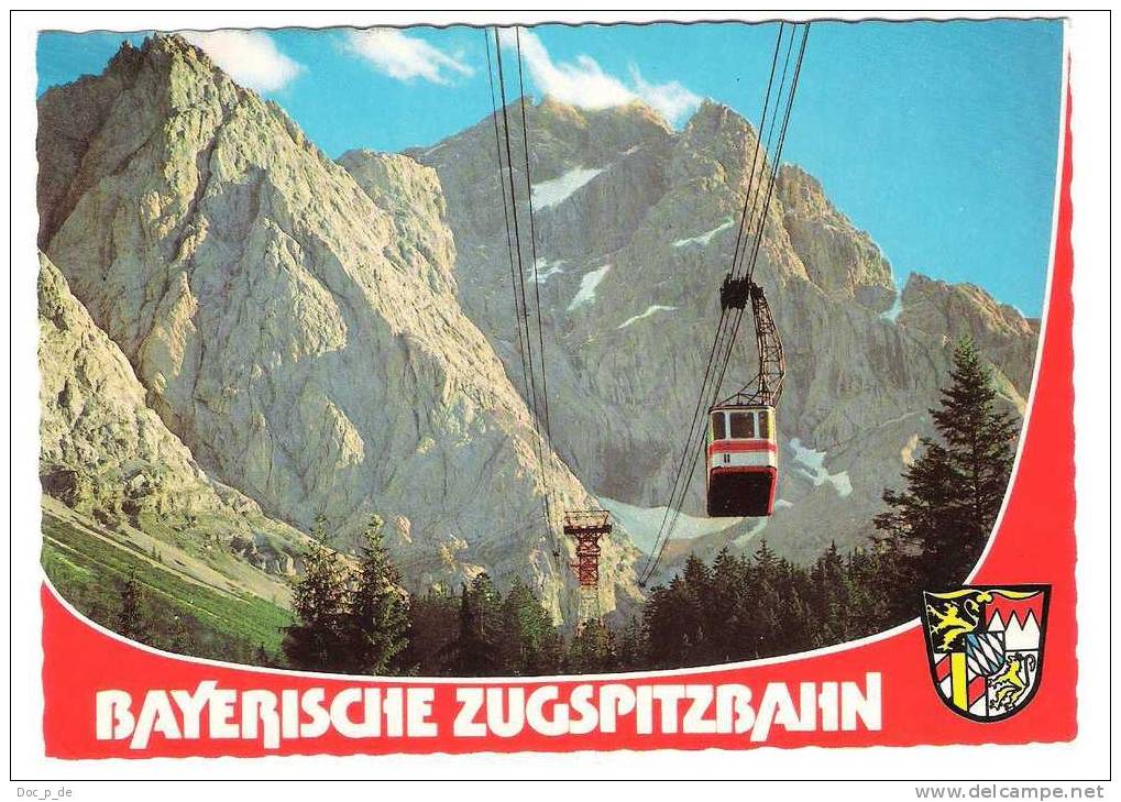 Deutschland - Zugspitze Zugspitz - Seilbahn - Cable Railway - Zugspitze