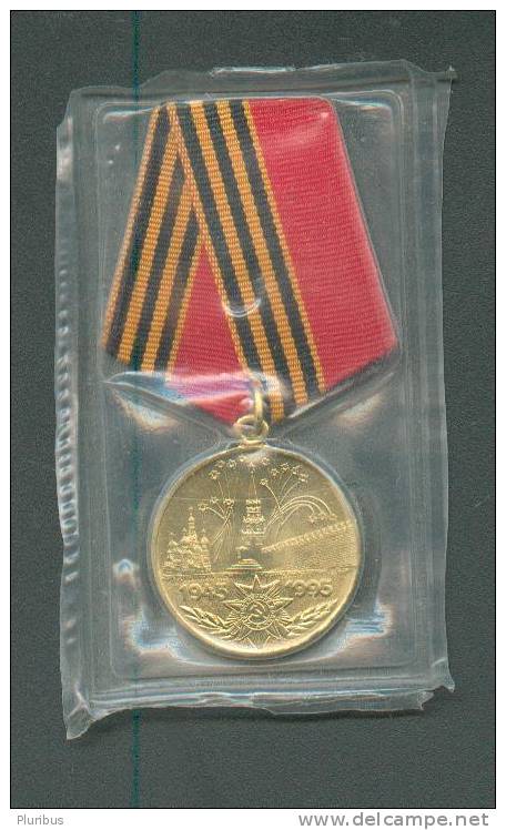 RUSSIA USSR   MEDAL 50 Years Of Victory In The Great Patriotic War 1941-1945 In Original Plastic Cover - Russia