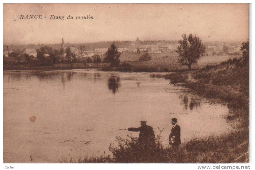 Rance  Etang Du Moulin  ( Voir Coin Inférieur Droit ) - Sivry-Rance