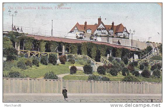 ROYAUME UNI THE CLIFF GARDENS & SHELTER FELIXSTOWE - Sonstige & Ohne Zuordnung