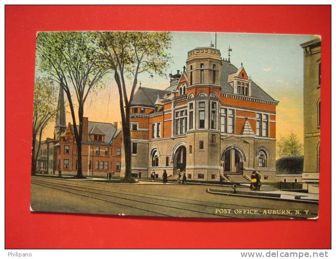 Auburn NY  Post Office  Ca 1910       ----===----   Ref 203 - Adirondack