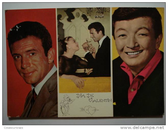 738 TONY FRANCIOSA  JACK SOO  - ACTOR ACTRESS ACTEUR ACTRIZ CINE CINEMA FILM POSTCARD YEARS 1960 - TV Series