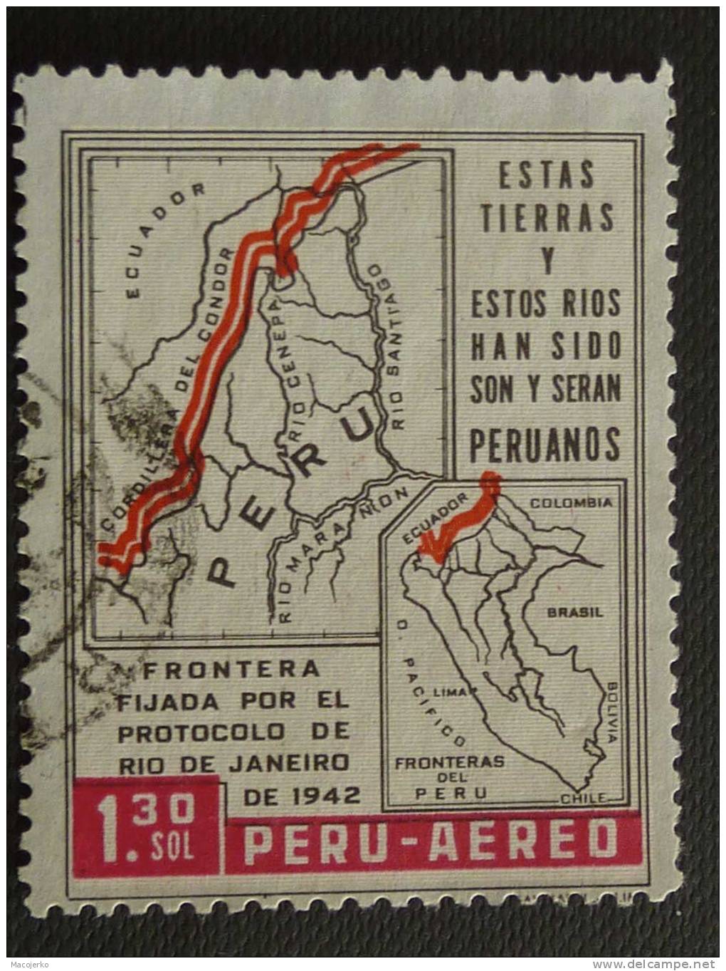 Pérou, 1962, Michel 609 Obl. - Peru