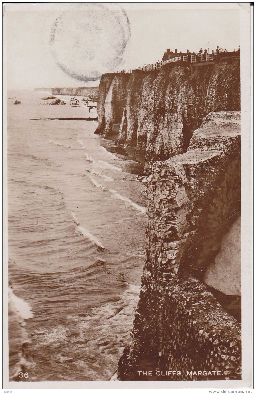 Margate, The Cliffs - Margate; 1929 - Margate