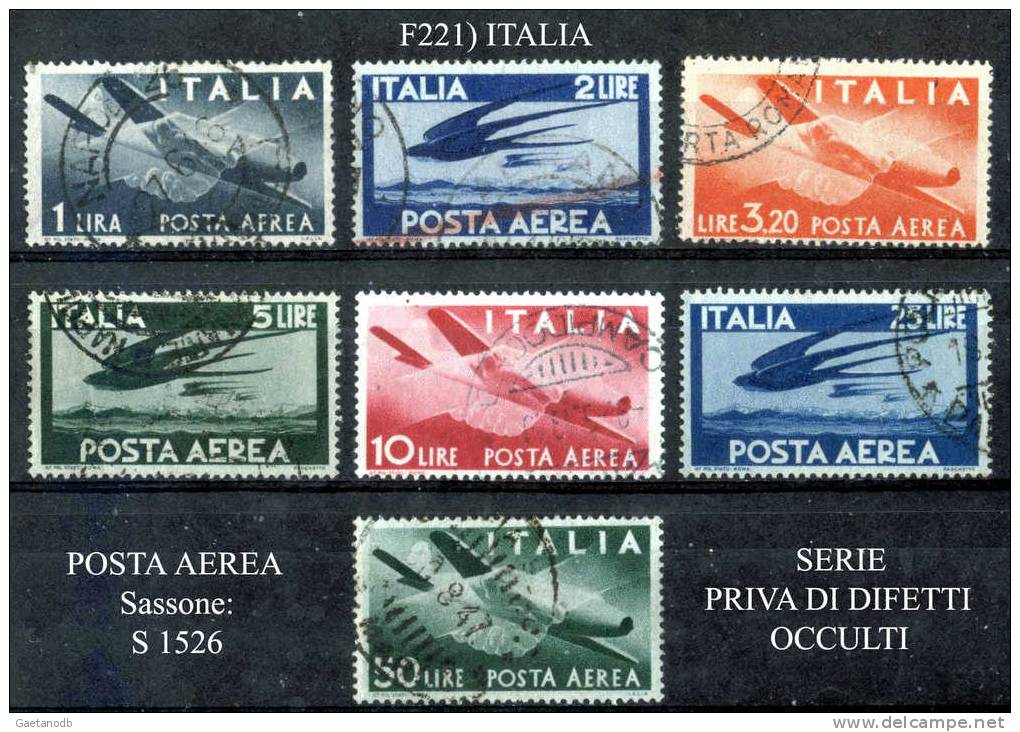 Italia-F00221 - Poste Aérienne