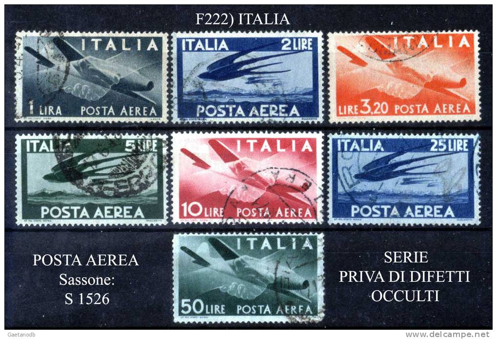 Italia-F00222 - Poste Aérienne