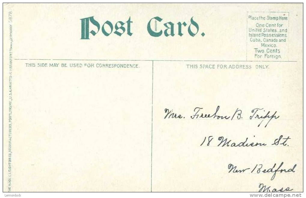 USA – United States – Washington D.C. Old St. John's The Famous Church Of Presidents Early 1900s Used Postcard [P3585] - Washington DC