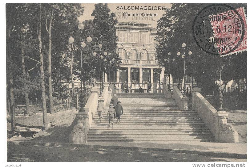 ZQ 145 / C P A  -ITALIE  -  SALSOMAGGIORE CASINO KURSAAL - Altri & Non Classificati