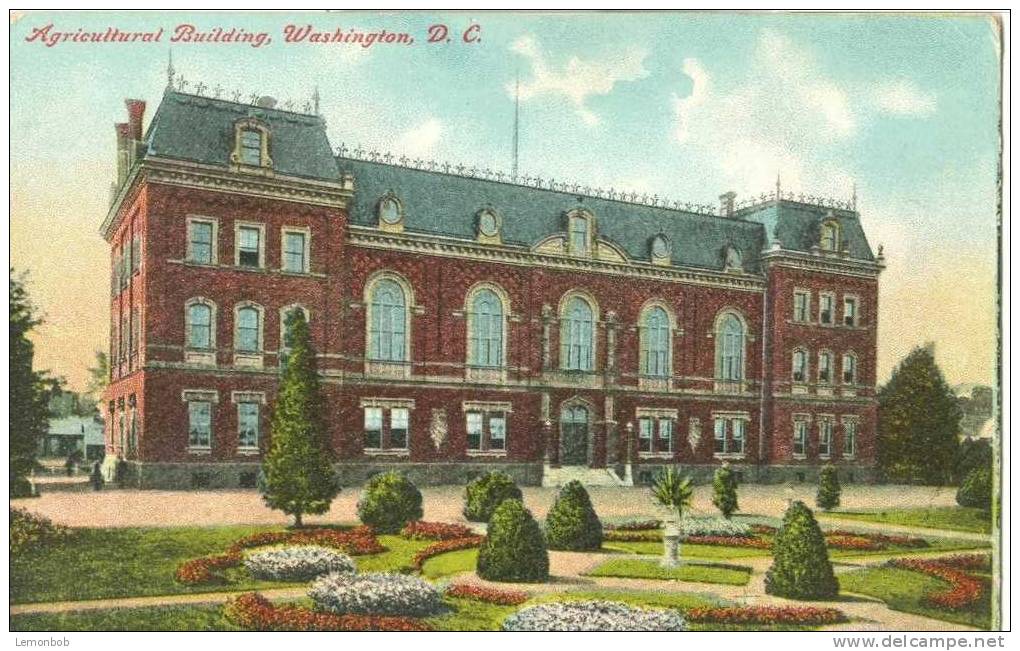 USA – United States –  Agricultural Building, Washington D.C. Early 1900s Unused Postcard [P3599] - Washington DC