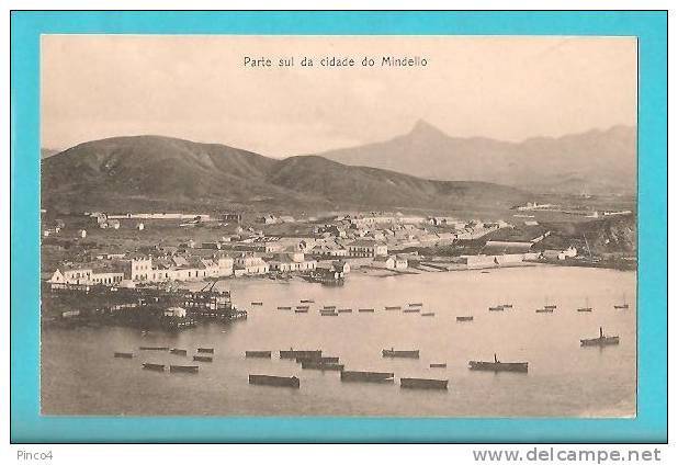 CAPO VERDE MINDELO S. VICENTE CARTOLINA FORMATO PICCOLO NON VIAGGIATA - Cap Verde