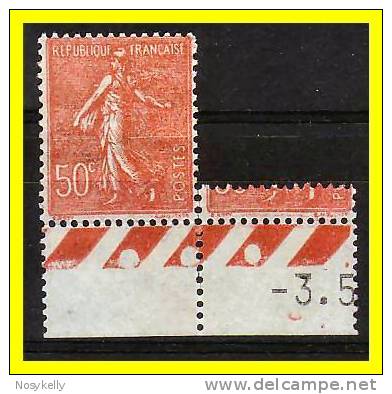 Variété De Piquage - N°199 (*) Semeuse Lignée -  France - Unused Stamps