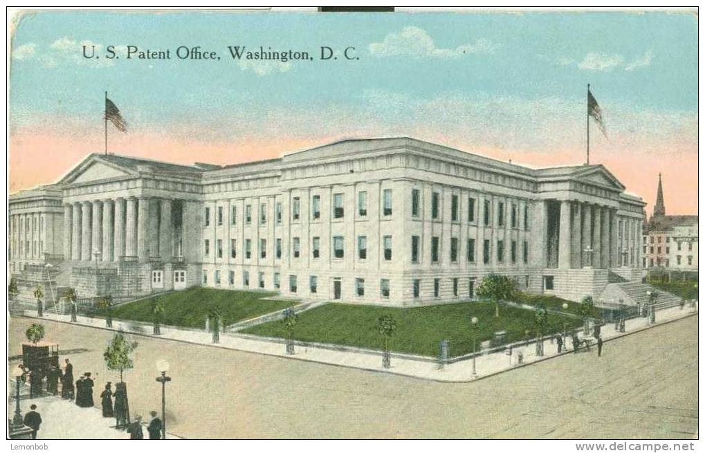 USA – United States – U.S Patent Office, Washington D.C Early 1900s Unused Postcard [P3601] - Washington DC