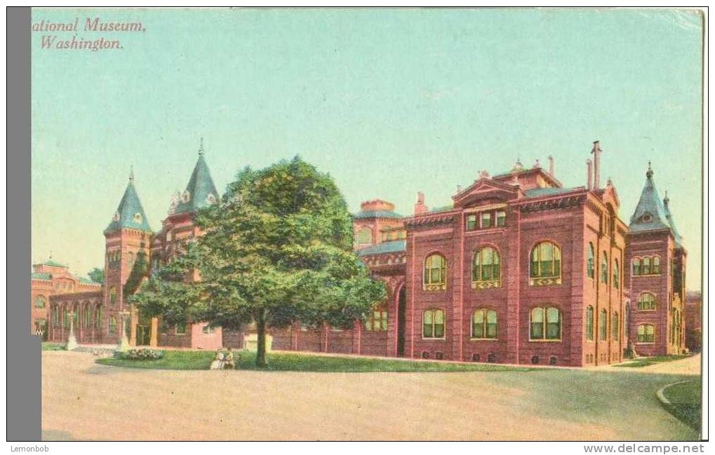 USA – United States – National Museum, Washington Early 1900s Unused Postcard [P3604] - Washington DC