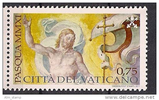 2011 Vatikan Mi. 1697 **MNH   Pasqua MMXI - Ungebraucht