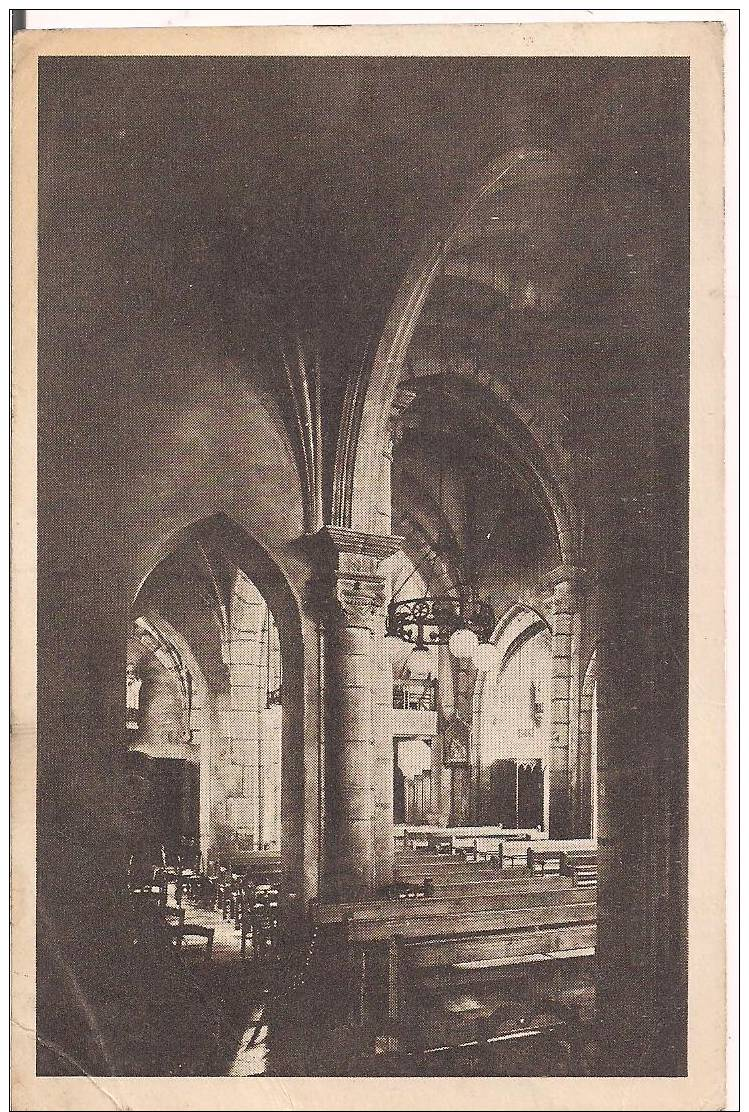 42 - CHEVRIERES EN FOREZ - Intérieur De L'Eglise - Oblitérée En 1932 - Autres & Non Classés