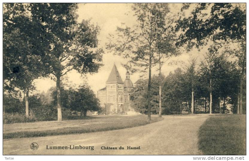 Lummen - Château De Hamel - 1934 ( Verso Zien ) - Lummen