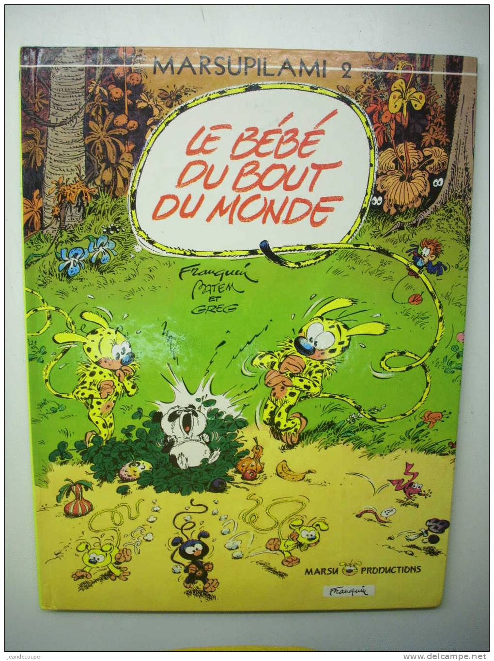 - BD - Marsupilami 2 - Le Bébé Du Bout Du Monde - Franquin -1988 - - Marsupilami