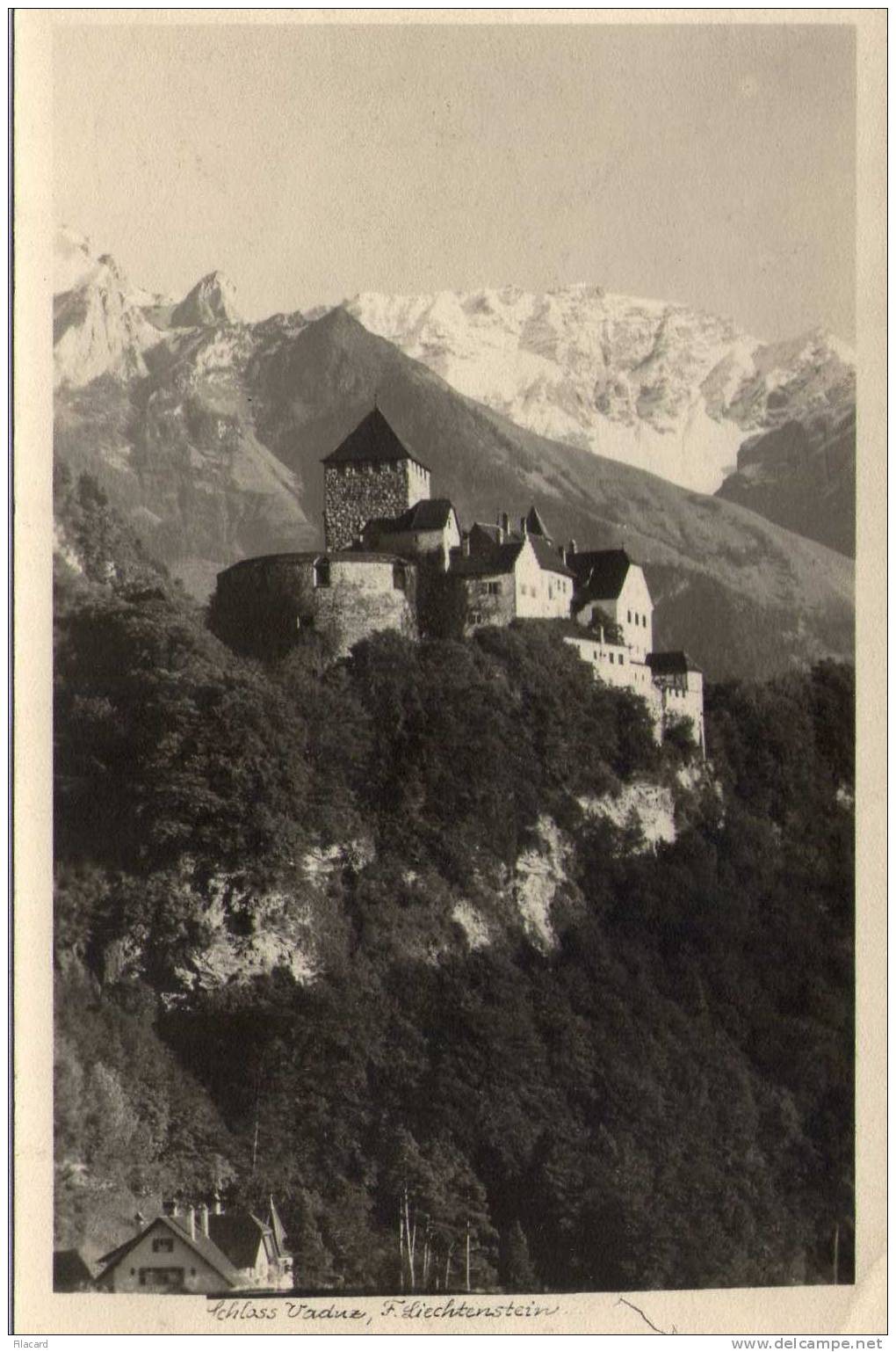 16125    Liechtenstein,  Schloss  Vaduz,  VG  1949 - Liechtenstein