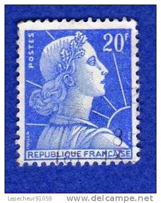 France Y&t : N° 1011B - 1955-1961 Marianne De Muller