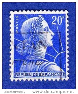 France Y&t : N° 1011B - 1955-1961 Marianne Of Muller