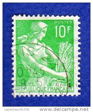 France Y&t : N° 1115A - 1957-1959 Oogst