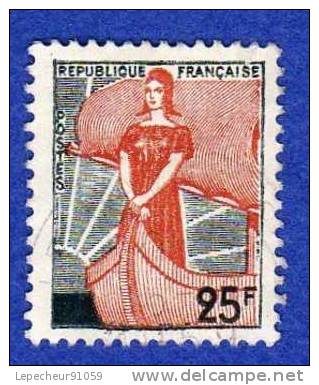 France Y&t : N° 1216 - 1959-1960 Maríanne à La Nef