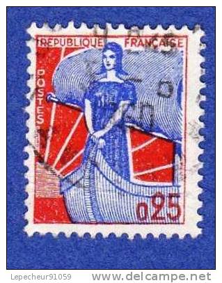 France Y&t : N° 1234 - 1959-1960 Marianne à La Nef