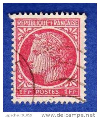 France Y&t : N° 676 - 1945-47 Ceres Of Mazelin