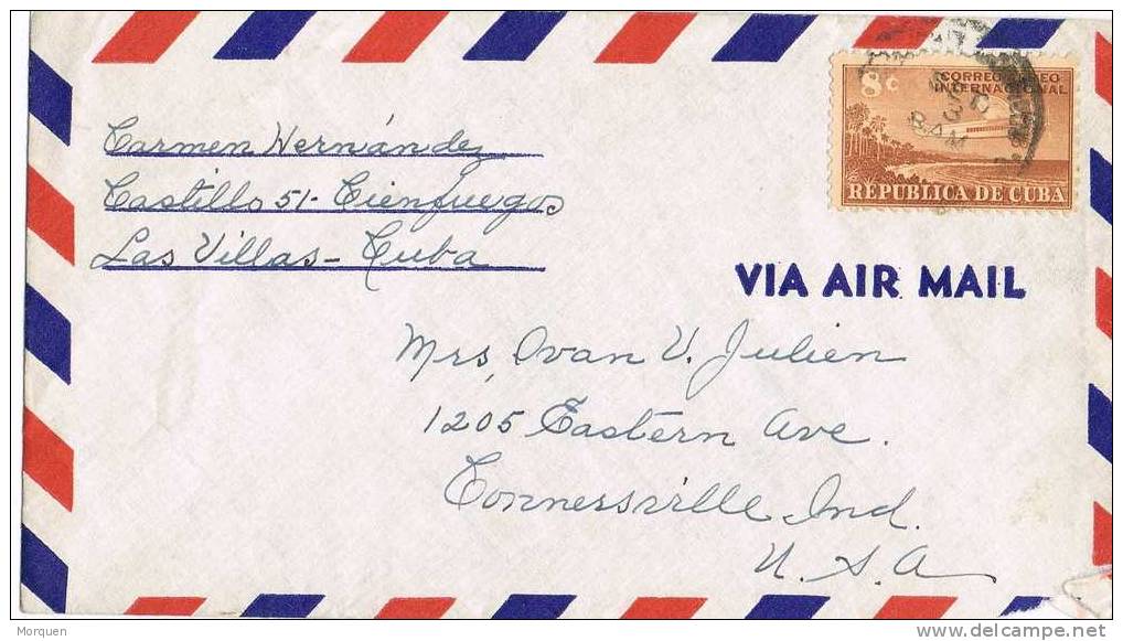 Carta Aerea LAS VILLAS. Cienfuegos (Cuba) 1931 - Covers & Documents