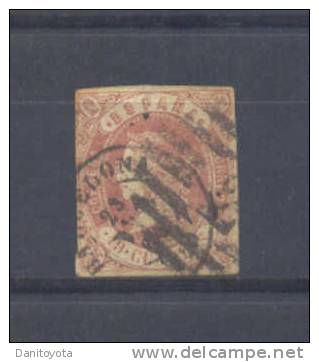 EDIFIL 60 USADO 19 CUARTOS ISABEL II - Used Stamps