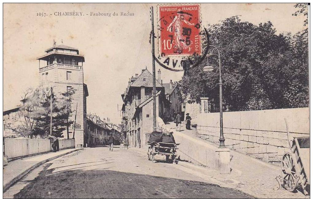 12d - 73 - Chambéry - Savoie - Faubourg Du Reclus - Chambery