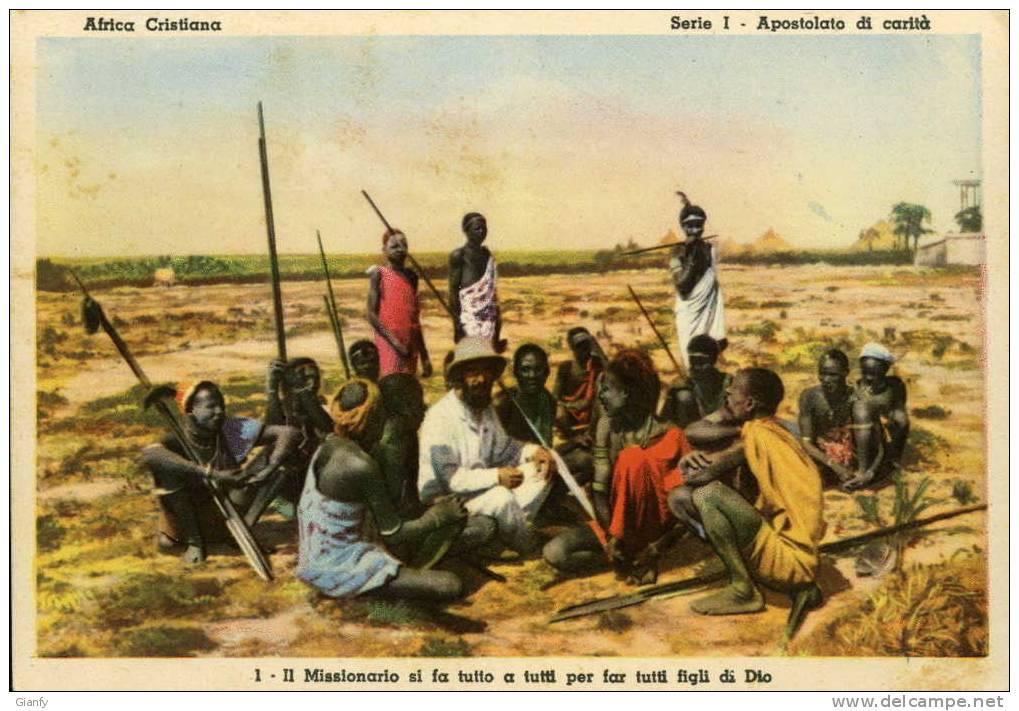 MISSIONI CRISTIANE AFRICA 1930 ANIMATA #1 - Missions