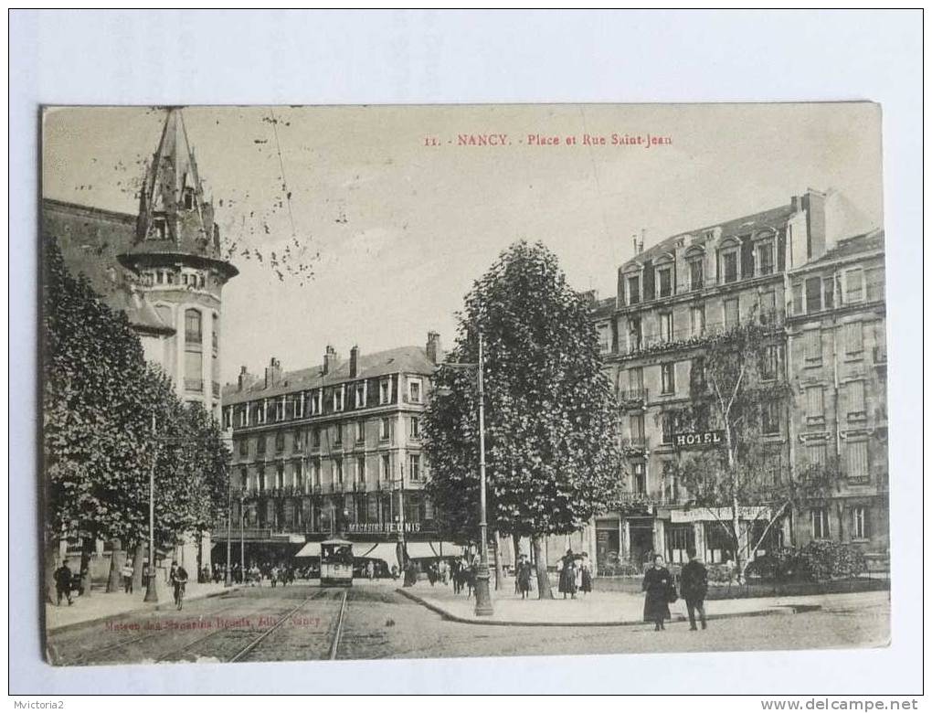 NANCY - Place Et Rue Saint Jean. - Nancy