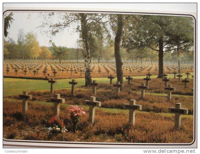 407 LOMMEL BELGIEN BELGIQUE DEUTSCHER SOLDATENFRIEDHOF GERMANY I WORLD WAR POSTCARD - Guerre 1914-18