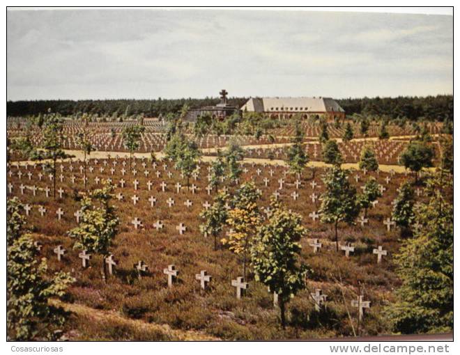 402 LOMMEL BELGIEN BELGIQUE DEUTSCHER SOLDATENFRIEDHOF GERMANY I WORLD WAR POSTCARD - Weltkrieg 1914-18