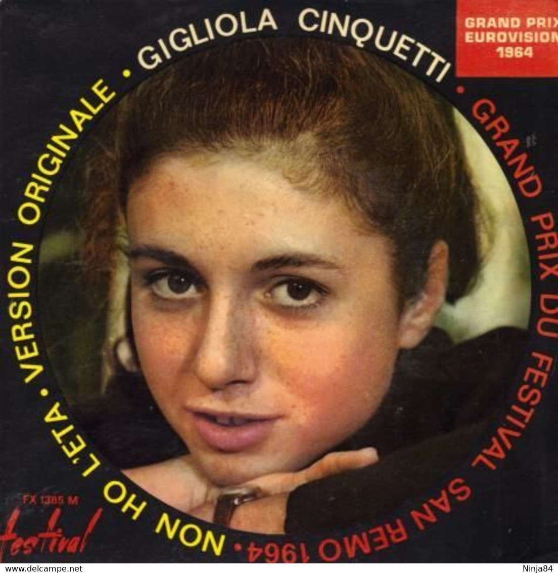 EP 45 RPM (7")  Gigliola Cinquetti  "  Non Ho Leta  " - Otros - Canción Italiana